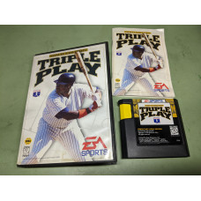 Triple Play Gold Sega Genesis Complete in Box