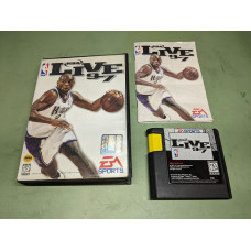 NBA Live 97 Sega Genesis Complete in Box