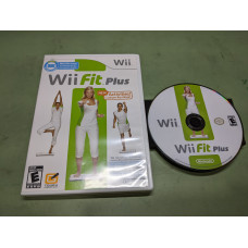 Wii Fit Plus Nintendo Wii Disk and Case