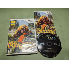 Cabela's Dangerous Hunts 2009 Nintendo Wii Complete in Box