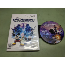 Epic Mickey 2: The Power of Two Nintendo Wii Disk and Case