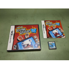 Rayman Raving Rabbids TV Party Nintendo DS Complete in Box