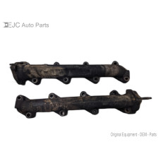 89D020 Exhaust Manifold Pair Set For 08-10 Ford F-250 Super Duty  6.4 1848679C3