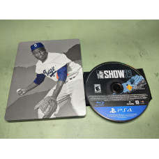 MLB The Show 21 [Jackie Robinson Edition] Sony PlayStation 4 Disk and Case