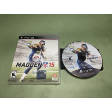 Madden NFL 15 Sony PlayStation 3 Disk and Case