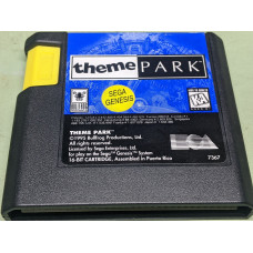 Theme Park Sega Genesis Cartridge Only