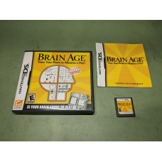 Brain Age Nintendo DS Complete in Box