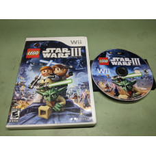 LEGO Star Wars III: The Clone Wars Nintendo Wii Disk and Case