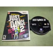 Just Dance 2 Nintendo Wii Disk and Case