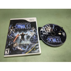 Star Wars The Force Unleashed Nintendo Wii Disk and Case