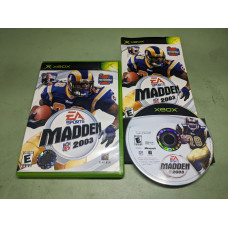 Madden 2003 Microsoft XBox Complete in Box