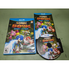 Sonic Boom: Rise of Lyric Nintendo Wii U Complete in Box