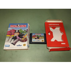 Monopoly [Cardboard Box] Sega Genesis Cartridge and Case