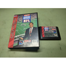 ESPN Sunday Night NFL Sega Genesis Cartridge and Case