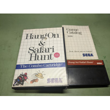 Hang-On and Safari Hunt Sega Master System Complete in Box