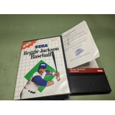 Reggie Jackson Baseball Sega Master System Complete in Box