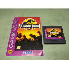 Jurassic Park Sega Game Gear Disk and Manual