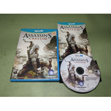 Assassin's Creed III Nintendo Wii U Complete in Box