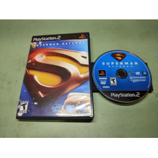 Superman Returns Sony PlayStation 2 Disk and Case