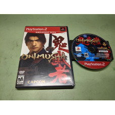 Onimusha Warlords [Greatest Hits] Sony PlayStation 2 Disk and Case