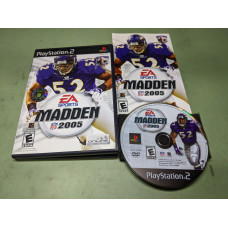 Madden NFL 2005 Sony PlayStation 2 Complete in Box