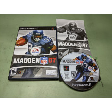 Madden NFL 2007 Sony PlayStation 2 Complete in Box