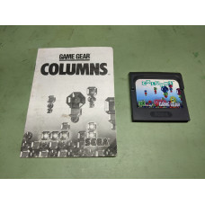 Columns Sega Game Gear Disk and Manual