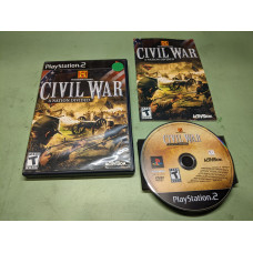 History Channel Civil War A Nation Divided Sony PlayStation 2 Complete in Box