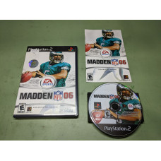 Madden NFL 2006 Sony PlayStation 2 Complete in Box