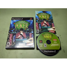 World Championship Poker Sony PlayStation 2 Complete in Box