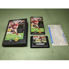 Sports Talk Football '93 Starring Joe Montana Sega Genesis Complete in Box