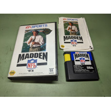 Madden NFL '94 Sega Genesis Complete in Box