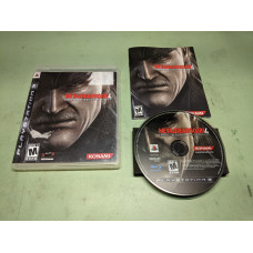 Metal Gear Solid 4 Guns of the Patriots Sony PlayStation 3 Complete in Box