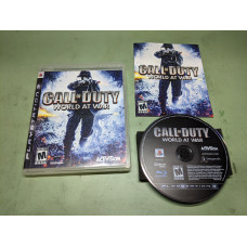 Call of Duty World at War Sony PlayStation 3 Complete in Box