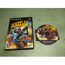 Destroy All Humans Sony PlayStation 2 Disk and Case