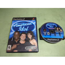 American Idol Sony PlayStation 2 Disk and Case