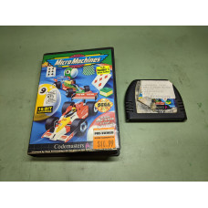 Micro Machines Sega Genesis Cartridge and Case