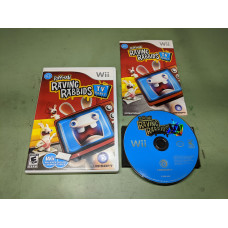 Rayman Raving Rabbids TV Party Nintendo Wii Complete in Box