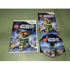 LEGO Star Wars III: The Clone Wars Nintendo Wii Complete in Box