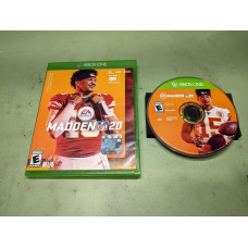 Madden NFL 20 Microsoft XBoxOne Disk and Case