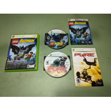 LEGO Batman & Pure Double Pack Microsoft XBox360 Complete in Box