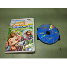 Super Monkey Ball Banana Blitz Nintendo Wii Disk and Case