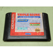 Triple Score Sega Genesis Cartridge Only