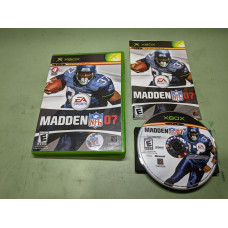 Madden 2007 Microsoft XBox Complete in Box