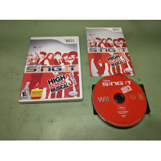 Disney Sing It High School Musical 3 Nintendo Wii Complete in Box