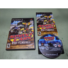 Sprint Cars Road to Knoxville Sony PlayStation 2 Complete in Box