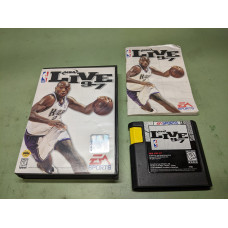 NBA Live 97 Sega Genesis Complete in Box