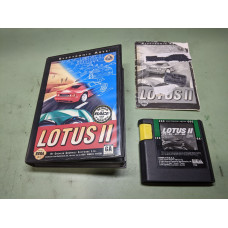 Lotus II Sega Genesis Complete in Box