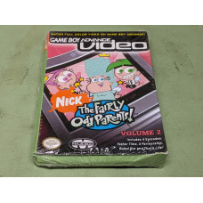 GBA Video Fairly Odd Parents Volume 2 Nintendo GameBoy Advance Complete in Box