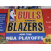 Bulls Vs Blazers and the NBA Playoffs Sega Genesis Complete in Box